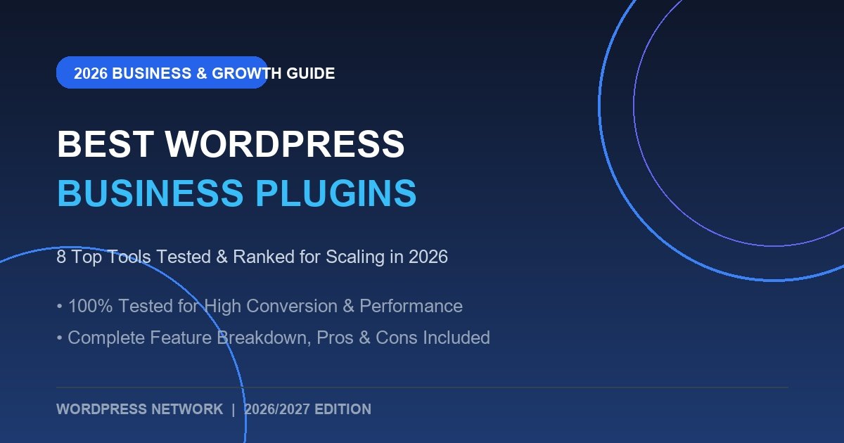 best wordpress business plugins